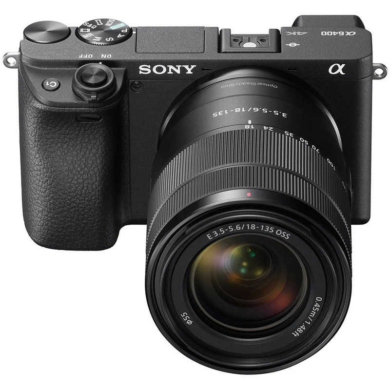 Sony A6400 Boîtier Noir + 18-135mm f/3.5-5.6 OSS