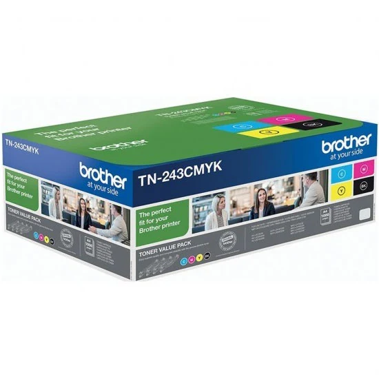 Brother TN-243CMYK Jeu De Cartouches D'Encre