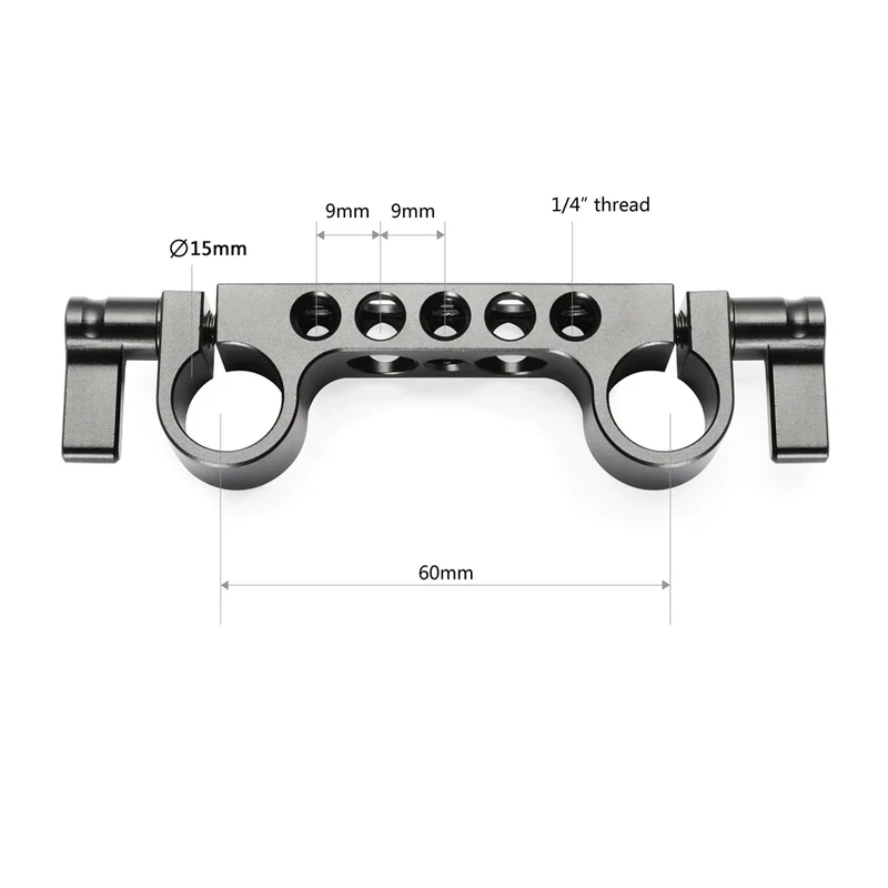 SmallRig Bloc-rails super léger 2061 15mm