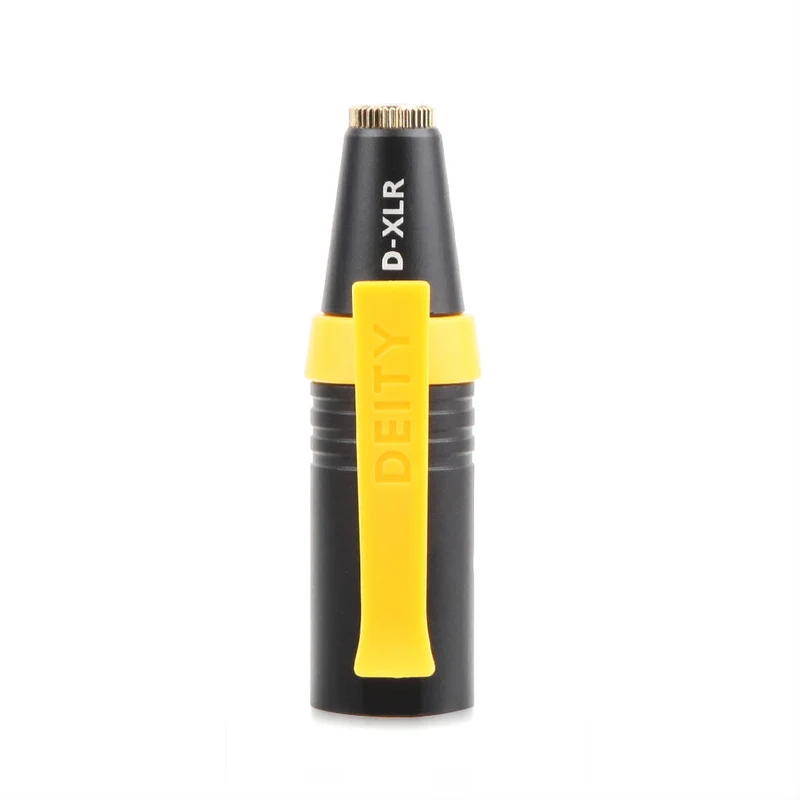 Deity D-XLR phantom power to 3.5mm TRS converter