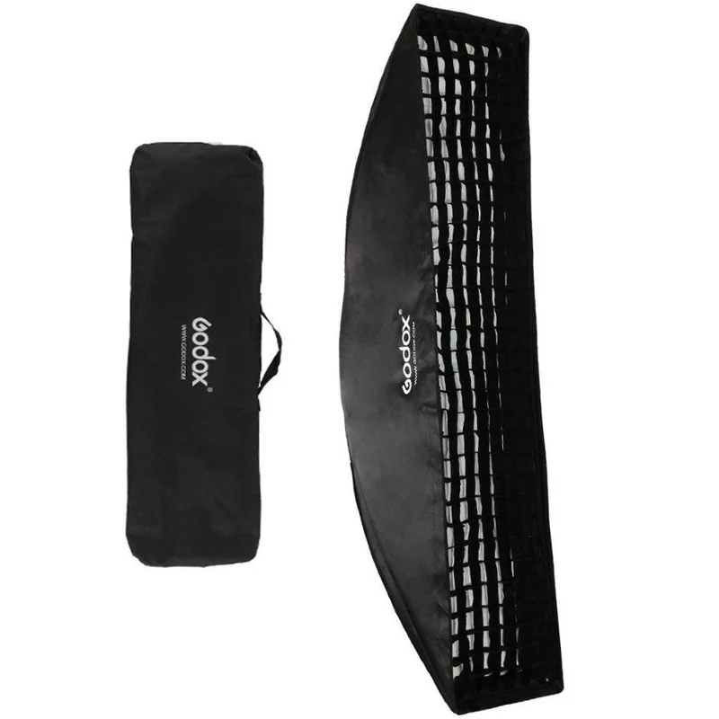 Godox Boîte À Lumière Monture Bowens + Grille - 30 x 120 cm