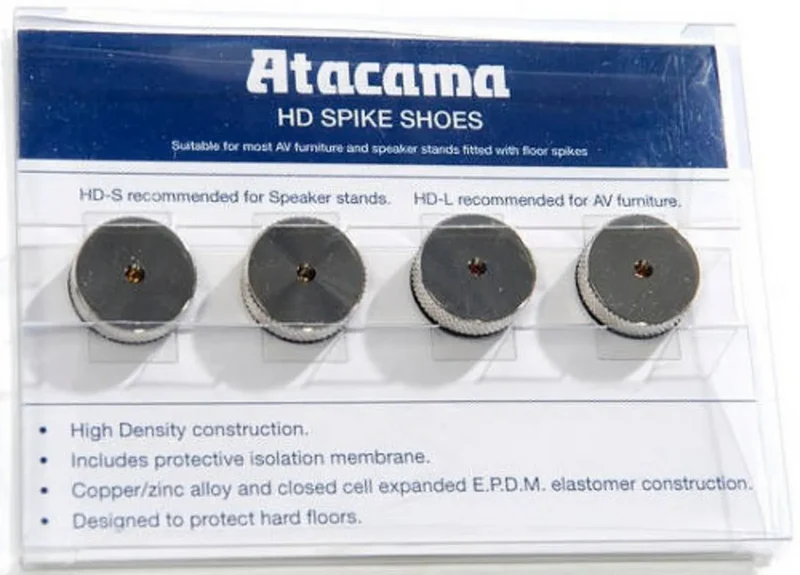 Atacama Spike Shoes Small Silver