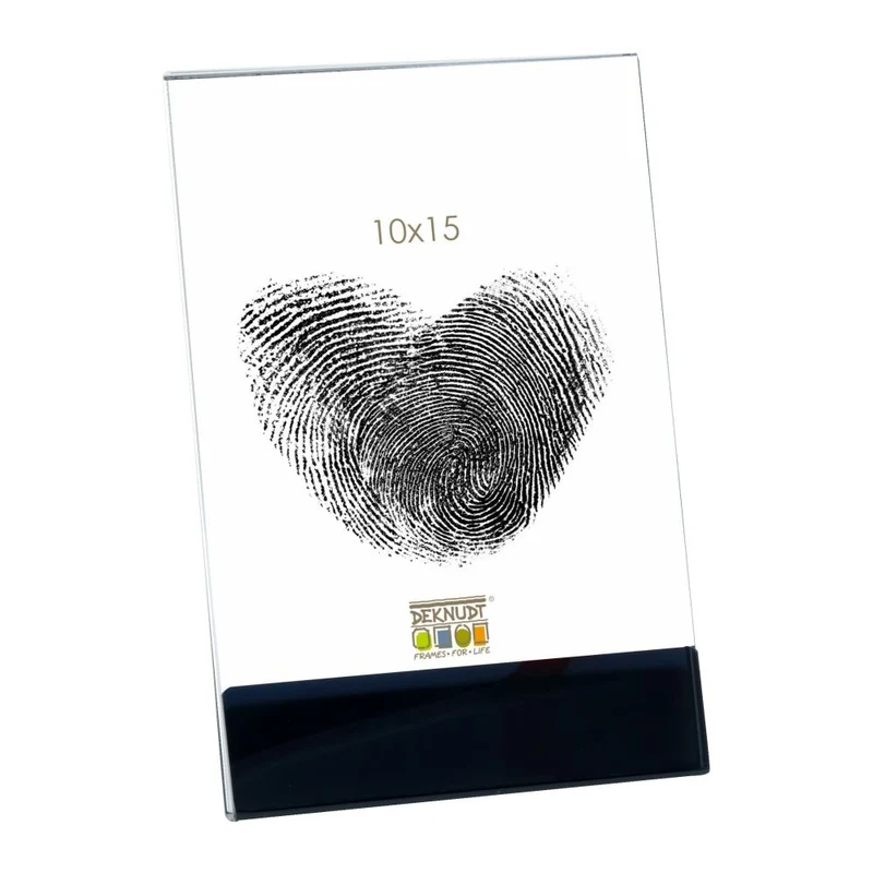 Deknudt Porte-photo en noir avec support 10x15 S58SG2