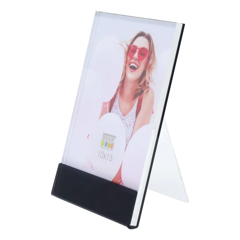 Deknudt Porte-photo en noir avec support 10x15 S58SG2