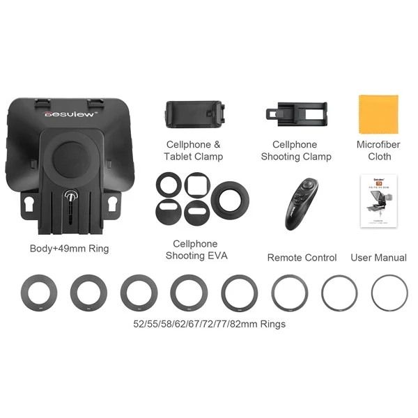 Desview T3 Téléprompteur (autocue) pour Smartphone/Tablettes