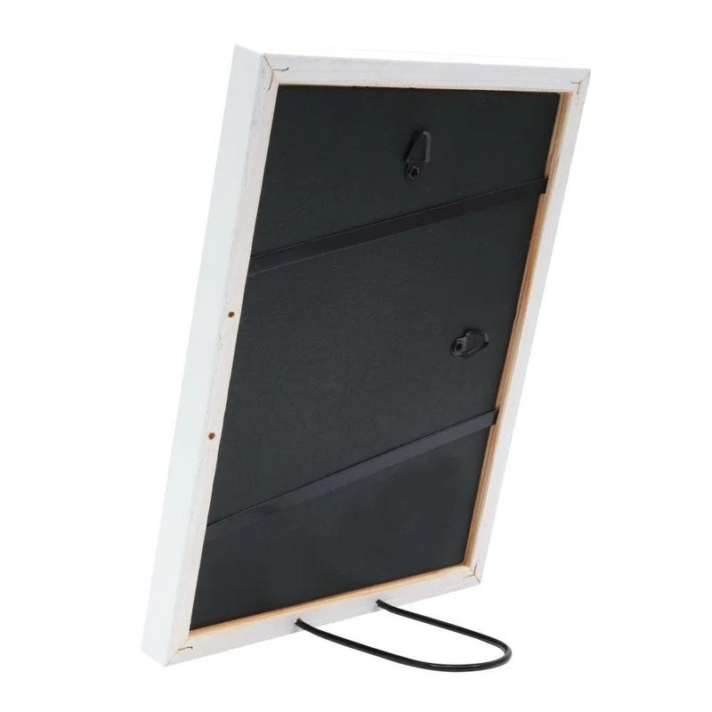 Deknudt Cadre photo blanc avec passe-partout 15x20 S43AK1
