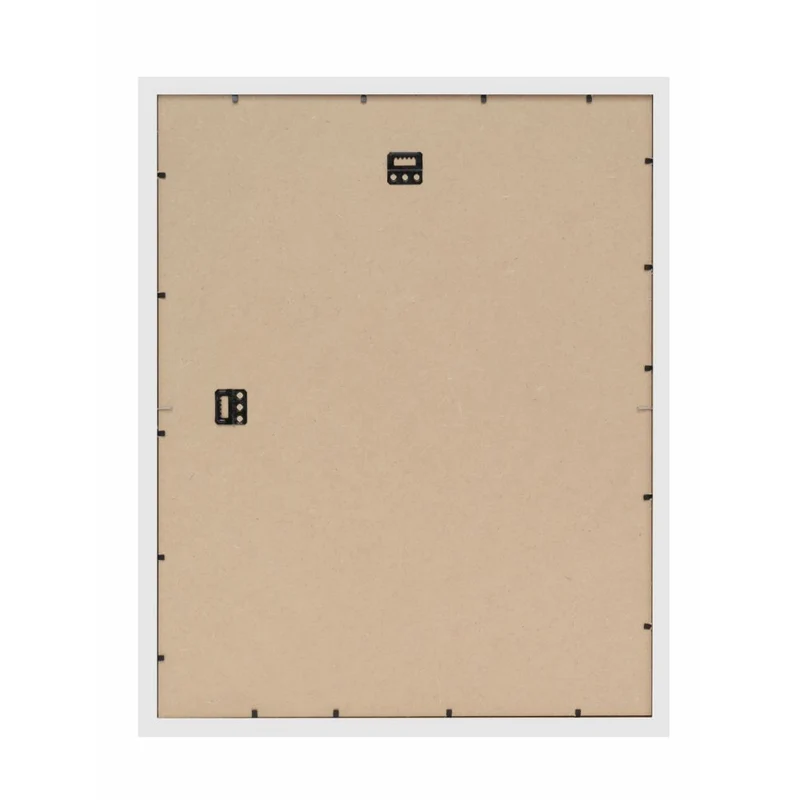 Deknudt Cadre photo blanc avec passe-partout 15x20 S43AK1