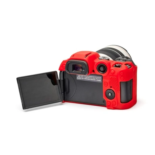 EasyCover Coque de boîtier pour Canon R7 Rouge