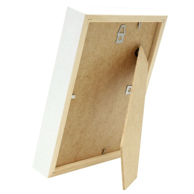 Deknudt Cadre en bois blanc pour encadrer les objets 30x30 S223K1