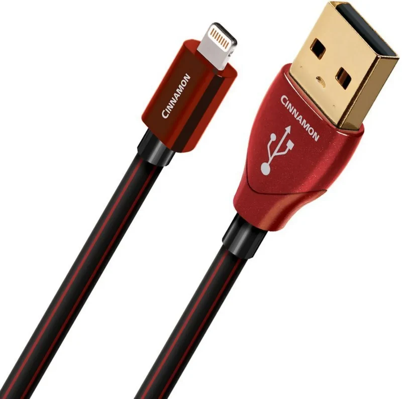 Audioquest Cinnamon USB A vers Lightning (0,75 m)