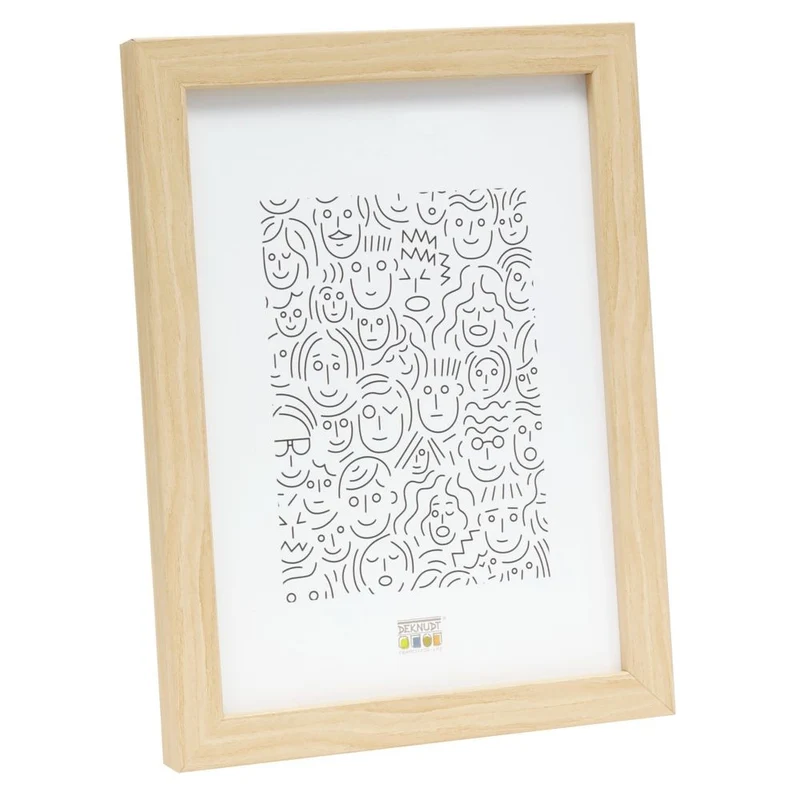 Deknudt Cadre étroit en bois naturel 15x20 S43AH1