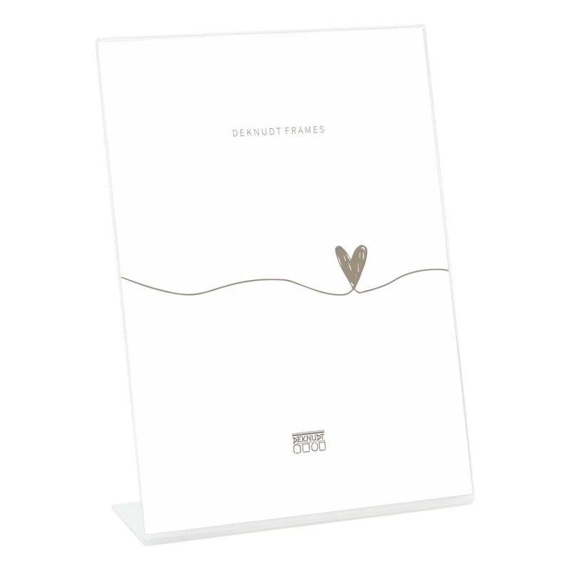 Deknudt Cadre avec base en plastique pour une photo horizontale 13x18 S58RL1