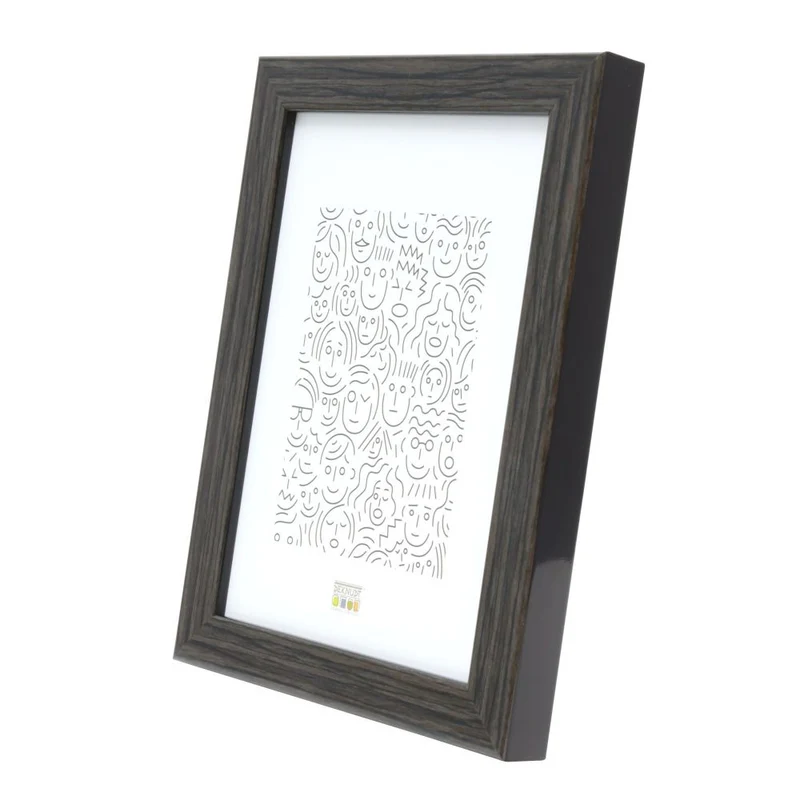 Deknudt Cadre étroit en bois de racine gris-brun 10x15 S46RH7