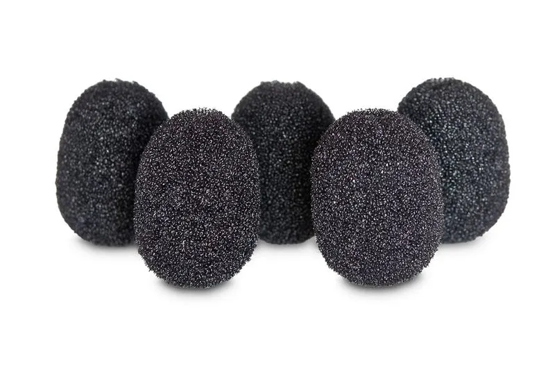 Rycote Mousses Micro Cravates Noir