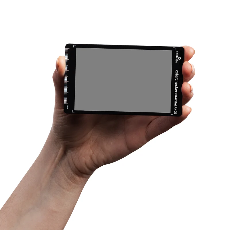 Calibrite Carte de Balance des Gris Équilibre Mini
