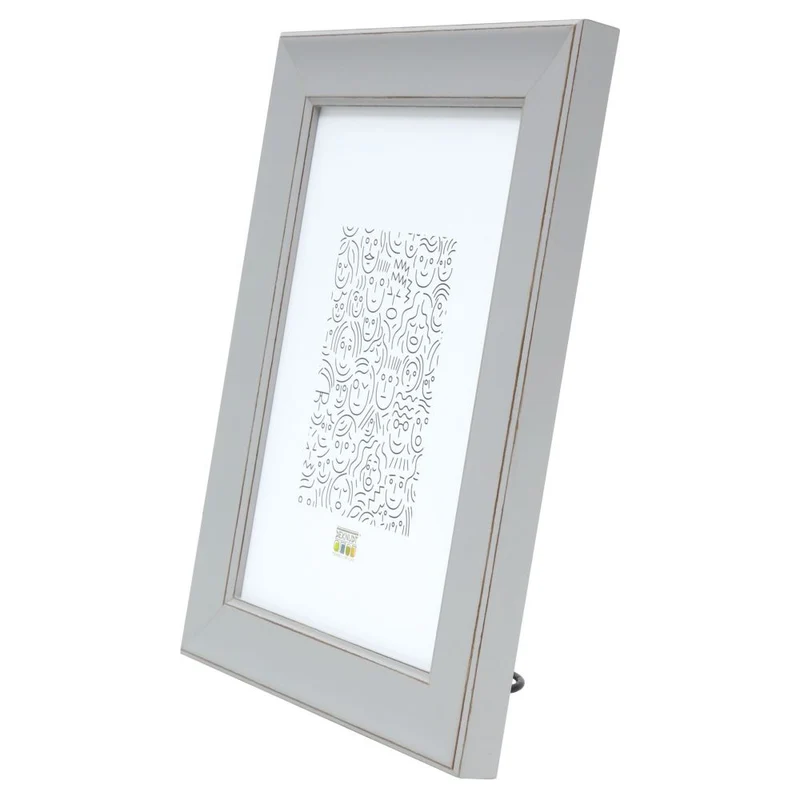 Deknudt Cadre photo peint en gris clair 10x15 S45YF9
