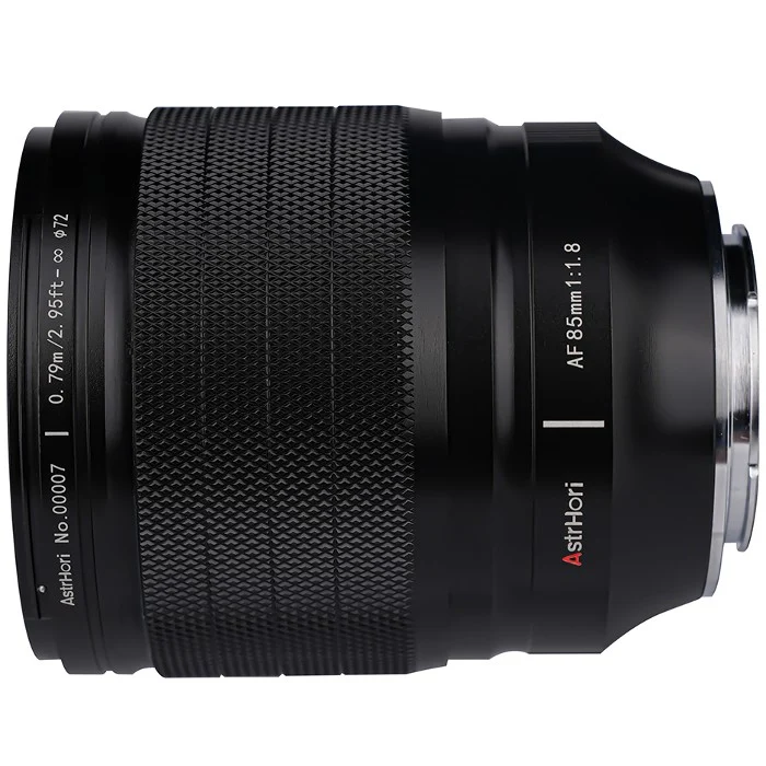 AstrHori AF 85mm f/1.8 Sony E (Plein format)