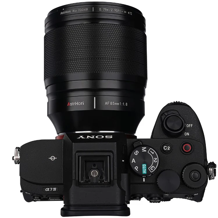 AstrHori AF 85mm f/1.8 Sony E (Plein format)