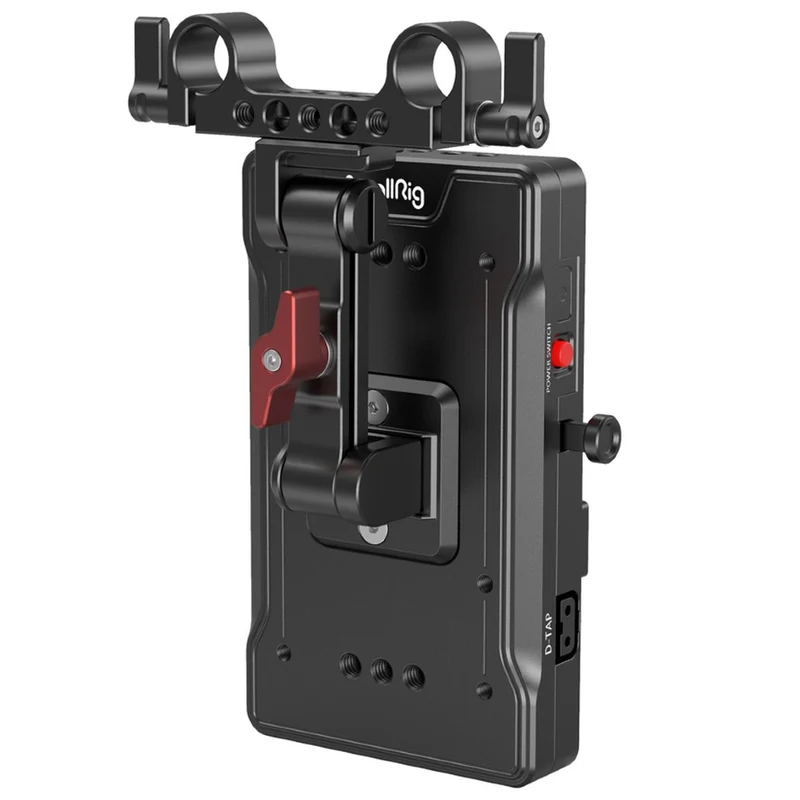 SmallRig 3204 V-Mount Batterie Adaptateur Plate avec Réglable Arm