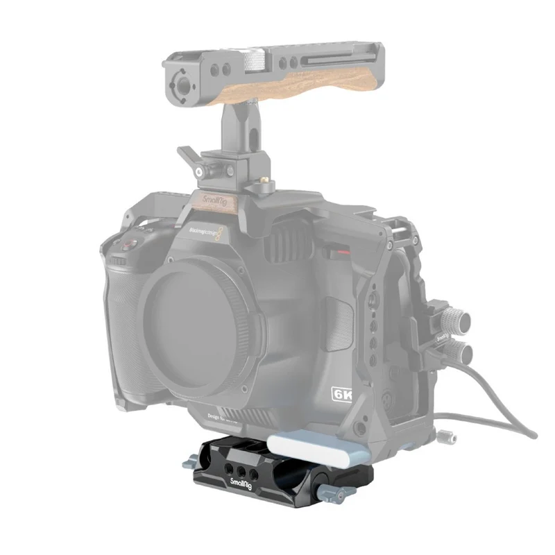 SmallRig 3357 Plaque de base universelle LWS avec double pince à tige de 15mm