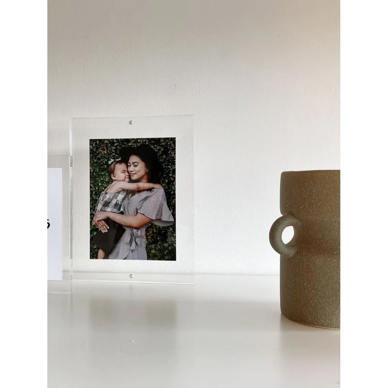 Deknudt Cadre photo magnétique et transparent 20mm d'épaisseur 13x18 S58SA2