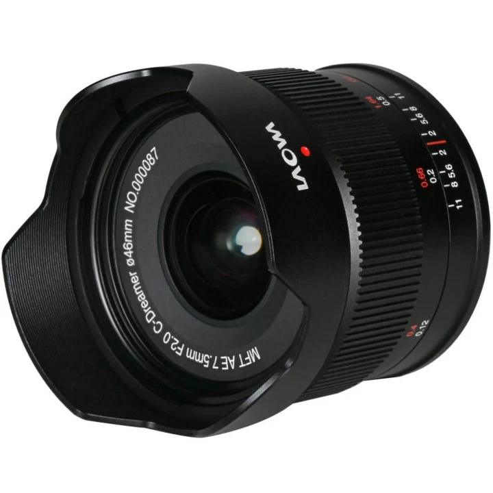 Laowa 7,5mm f/2 MFT Ouverture automatique