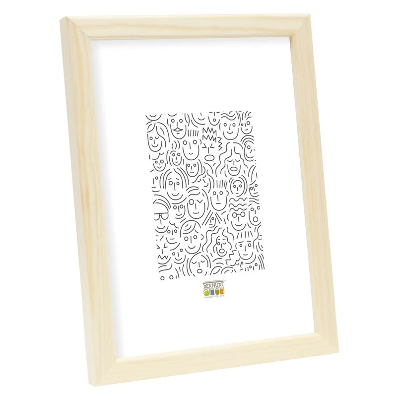 Deknudt Cadre photo couleur naturel en bois 20x30
