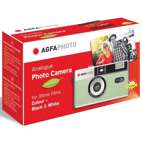 AgfaPhoto Appareil photo réutilisable 35mm Menthe