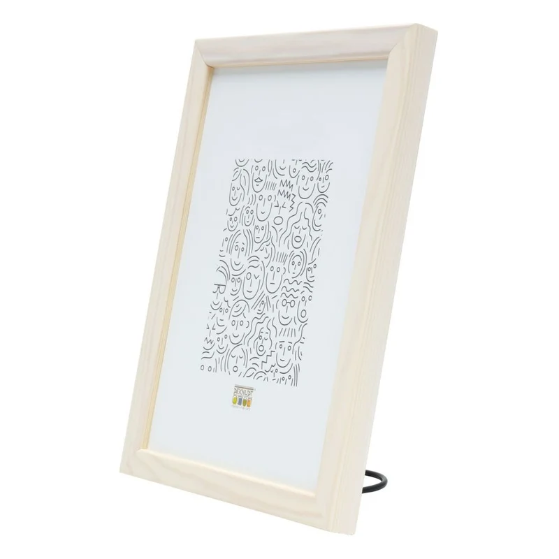 Deknudt Cadre photo en bois blanc clair 20x30 S41JL1