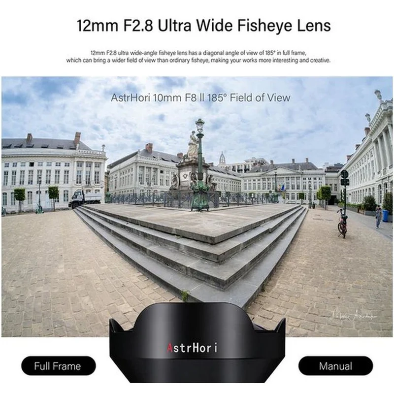 AstrHori 12mm f/2.8 Fisheye monture L