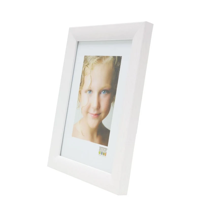 Deknudt Cadre en blanc aspect peintre 13x18 S54SF1