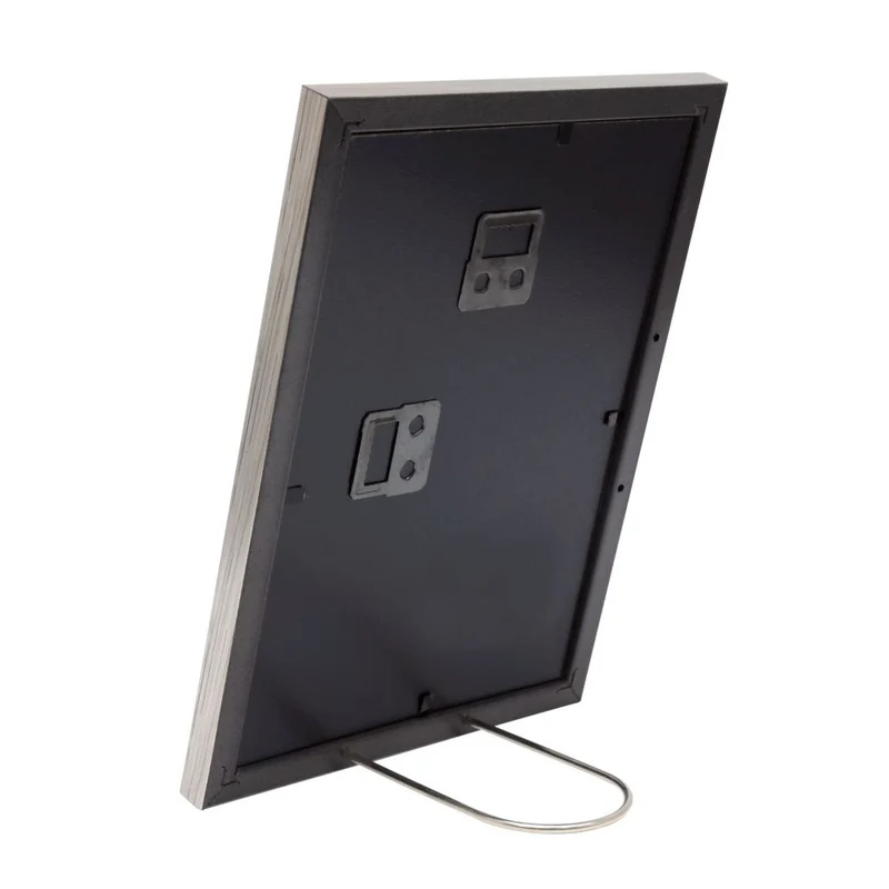 Deknudt Cadre couleur argent avec passepoil 13x18 S46AD1
