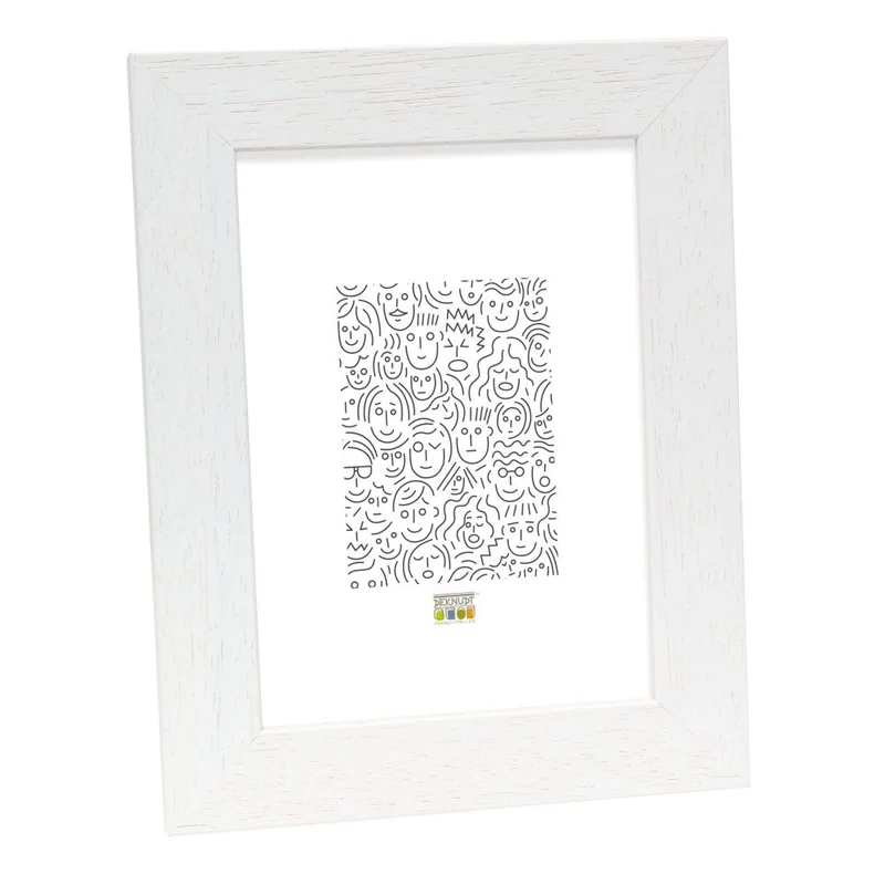 Deknudt Cadre photo en bois blanc 20x30 S226K1