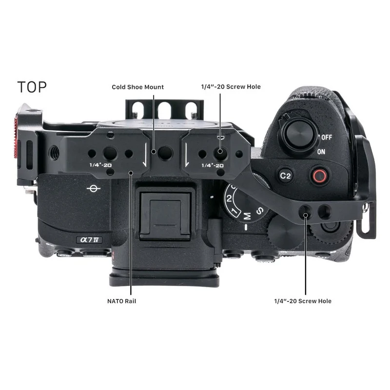 Tilta TA-T30-A-B Cage pour Sony a7 IV Basic Kit - Noir