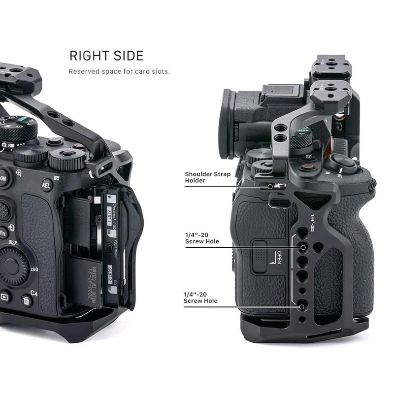 Tilta TA-T30-A-B Cage pour Sony a7 IV Basic Kit - Noir