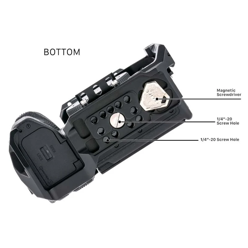 Tilta TA-T30-A-B Cage pour Sony a7 IV Basic Kit - Noir