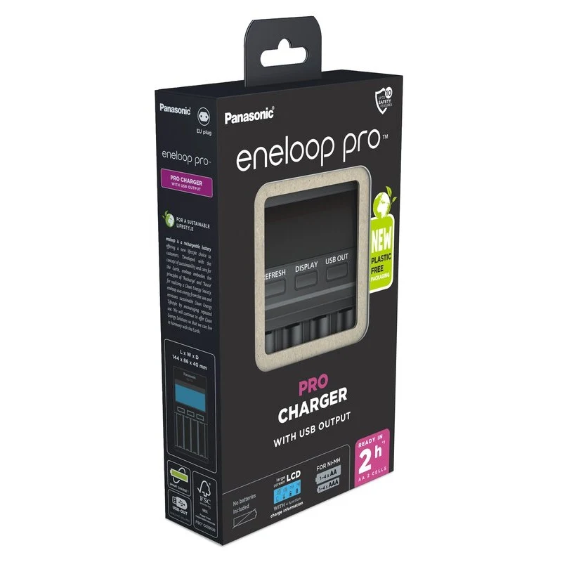 Panasonic Eneloop CC65 Chargeur phare