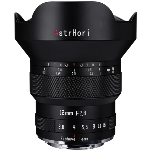 AstrHori 12mm f/2.8 Fisheye Canon RF (Plein format)