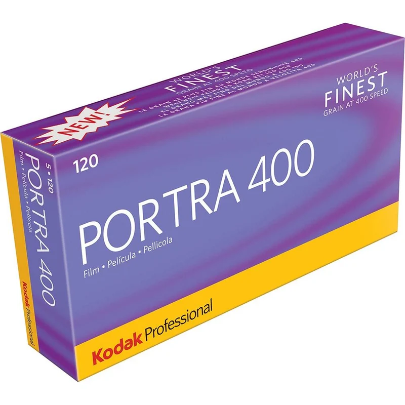 Kodak Portra 400 120 (Lot de 5)