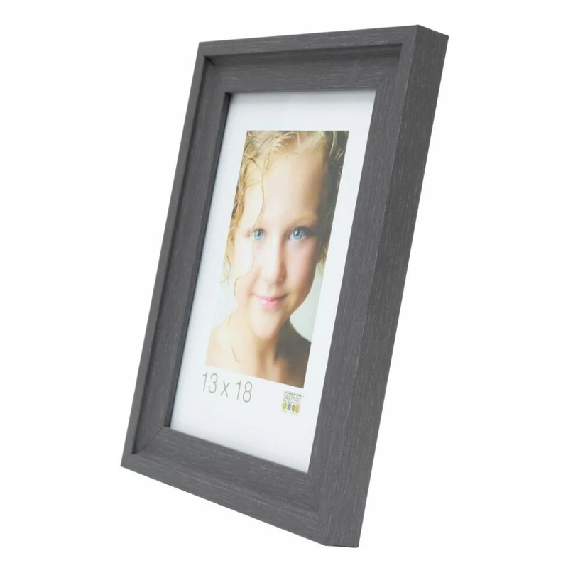 Deknudt Cadre photo gris aspect peinture 13x18 S45EF7