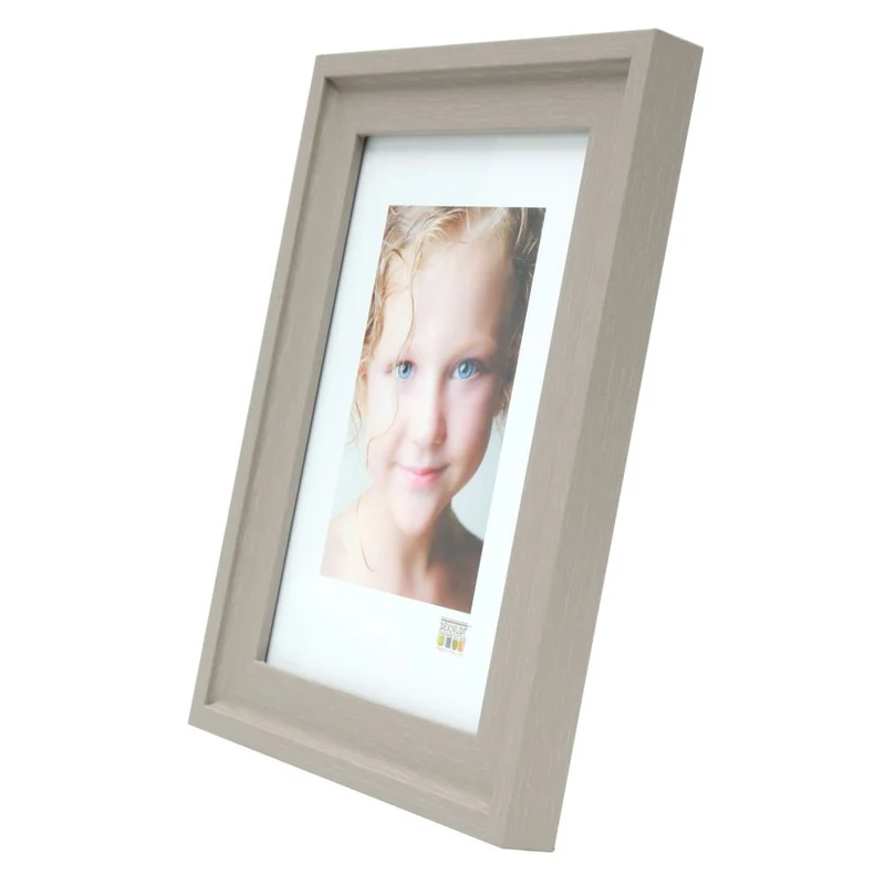 Deknudt Cadre photo en beige aspect peinture 13x18 S45EF3