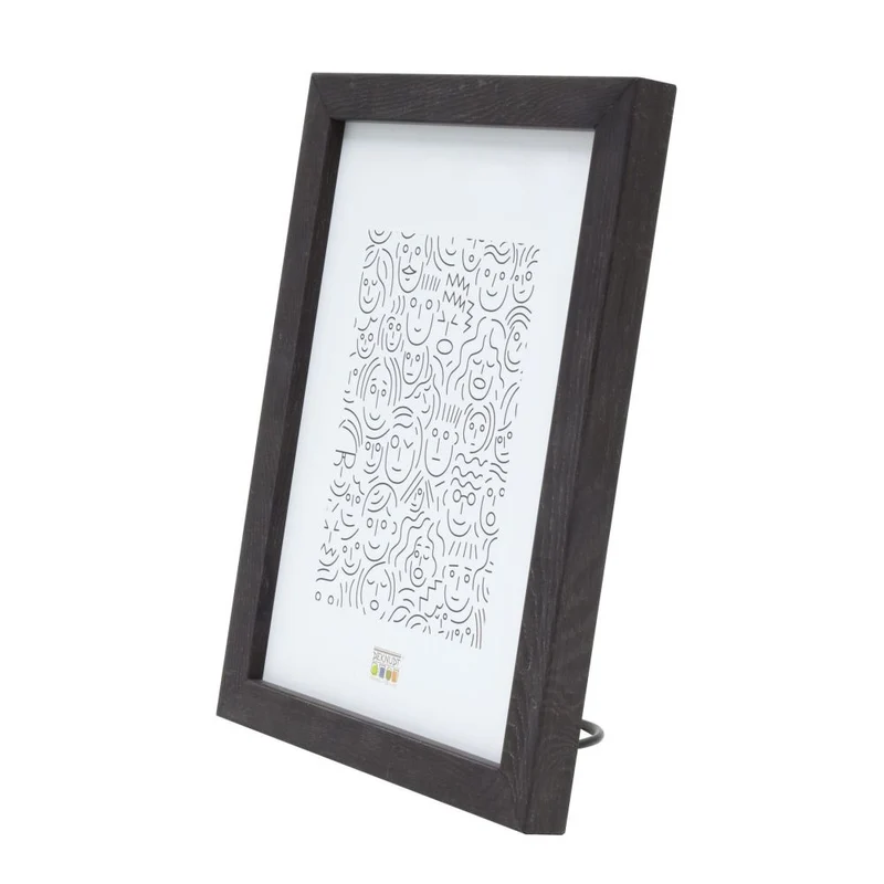 Deknudt Cadre en bois étroit en marron foncé 13x18 S43AH2