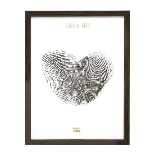 Deknudt Cadre étroit en bois de racines gris-brun 18x24 S46RH7