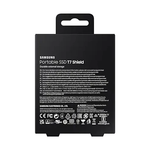 Samsung Portable SSD T7 Shield 4TB Noir