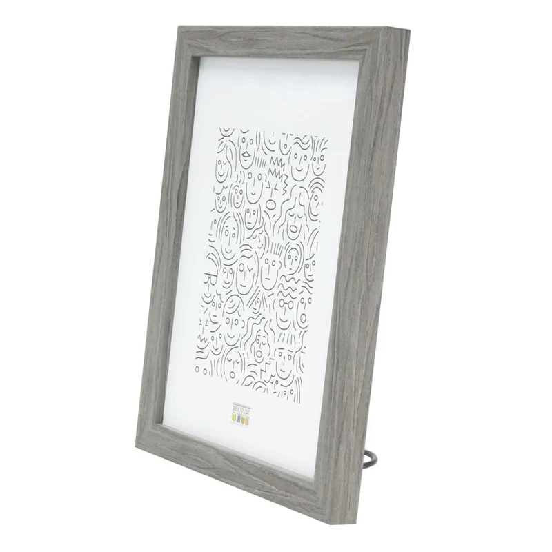 Deknudt Cadre étroit en bois gris 18x24 S43AH7