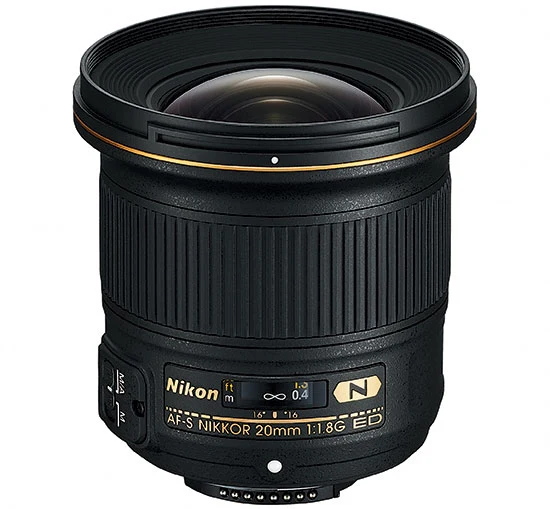 Nikon Nikkor AF-S 20mm f/1.8 G ED