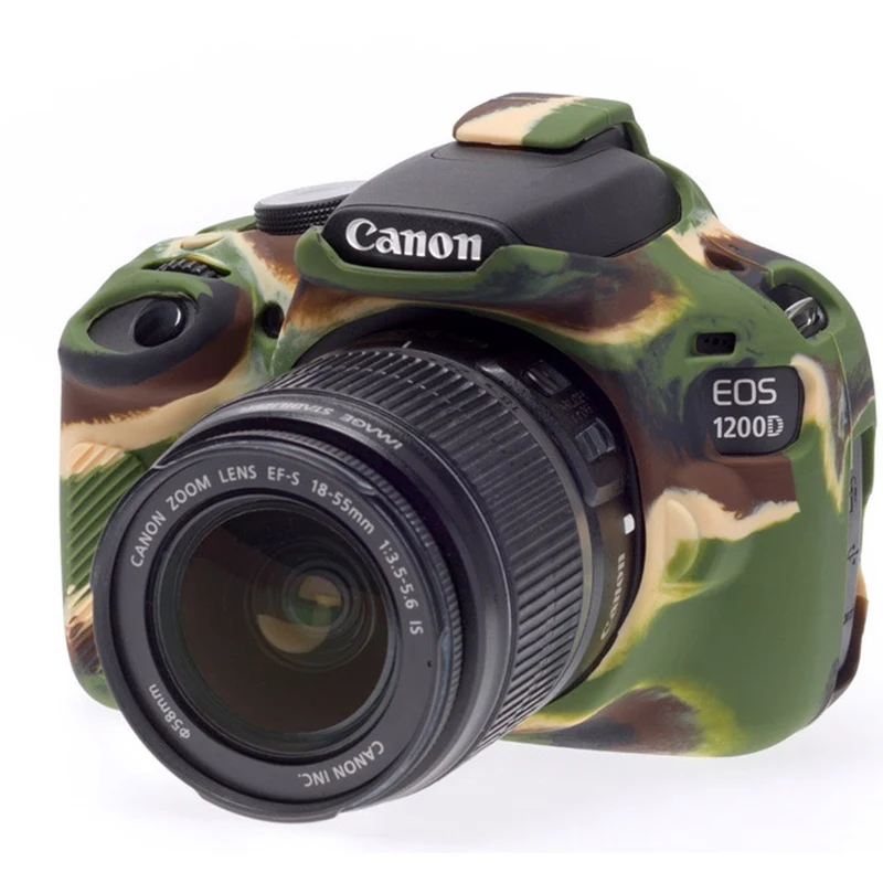 EasyCover Étui appareil photo Nikon 1200D camouflage