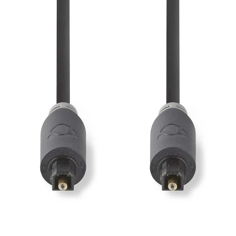 Nedis Câble Optique 2 Mètres Anthracite
