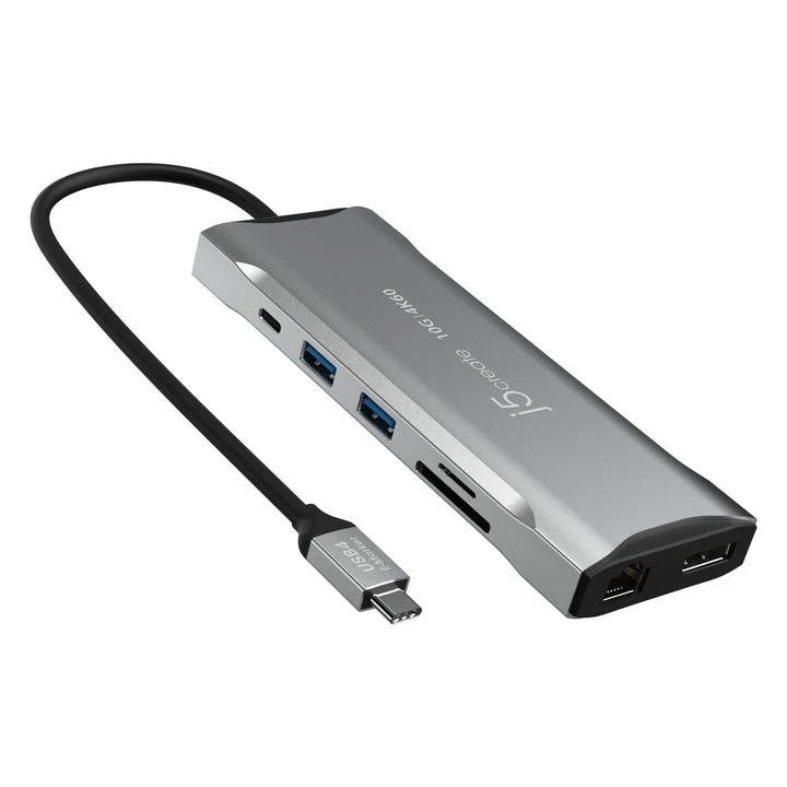 j5create 4K60 Elite USB-C® Triple-Monitor 10Gbps Mini Station d'Accueil