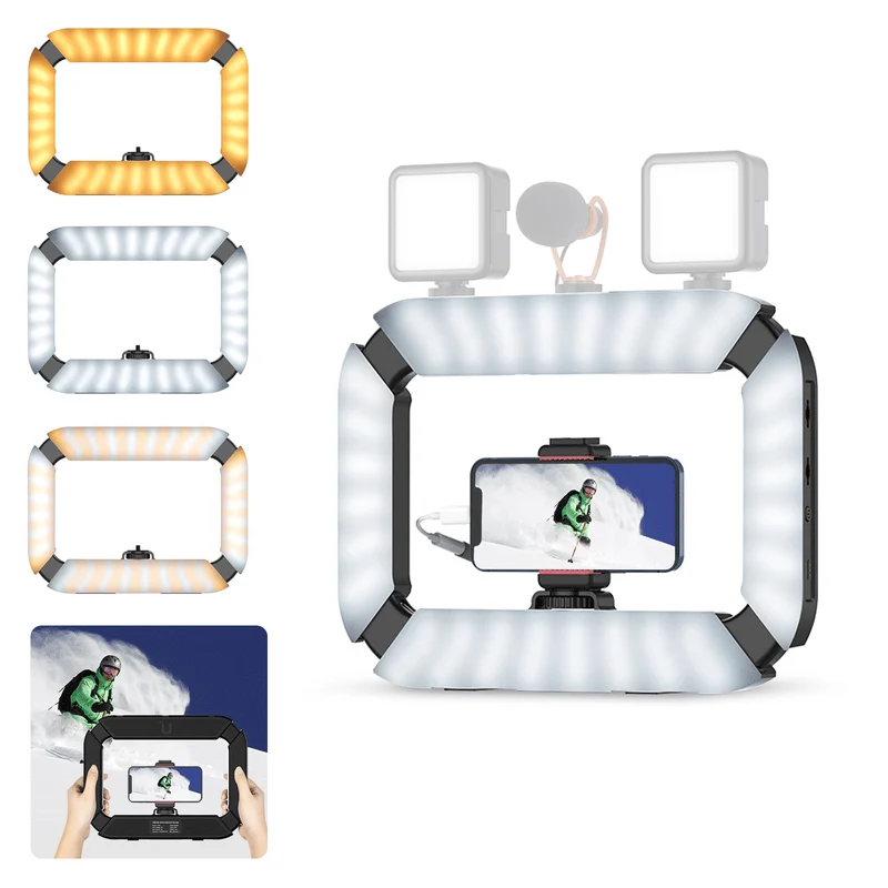 Ulanzi U200 Ring Lamp Rig vidéo + 8000MAh Powerbank